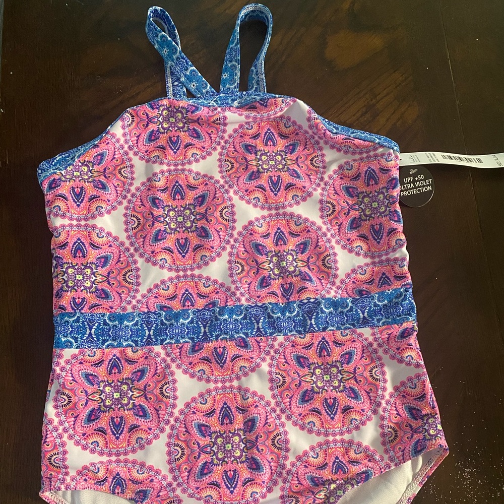 Girls one piece bathing suit size xl 14. Brand new with tags on